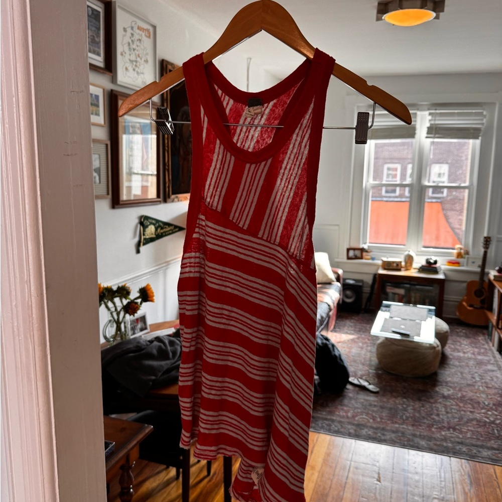 Free People Thursday Linen Tank top